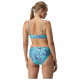 Speedo Γυναικείο μαγιό Printed Adjustable Thinstrap 2 pcs